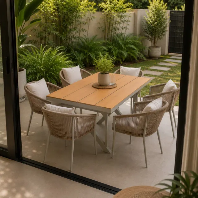 Juego de comedor de exterior Sal de la línea Brera Exterior